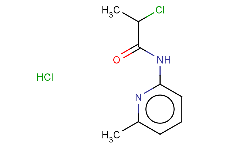 2-chloro-N-(6-methylpyridin-2-yl)propanamide hydrochloride