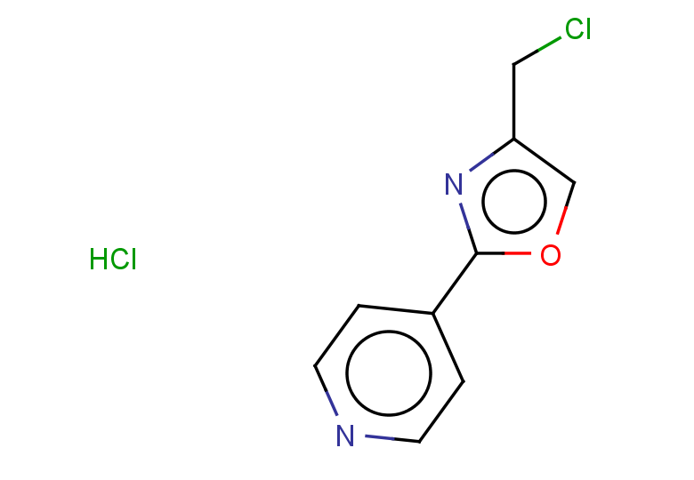 4-[4-(chloromethyl)-1,3-oxazol-2-yl]pyridine hydrochloride
