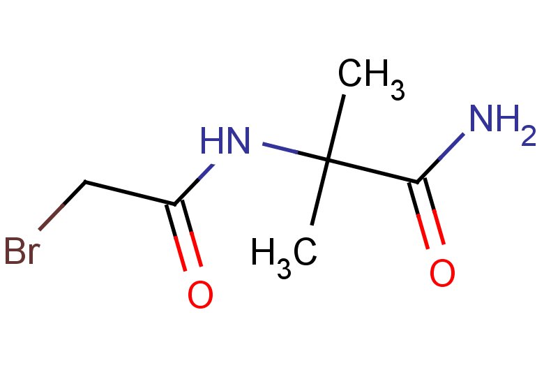 2-(2-bromoacetamido)-2-methylpropanamide