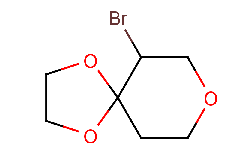 6-bromo-1,4,8-trioxaspiro[4.5]decane