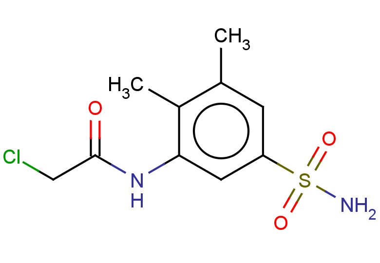 2-chloro-N-(2,3-dimethyl-5-sulfamoylphenyl)acetamide