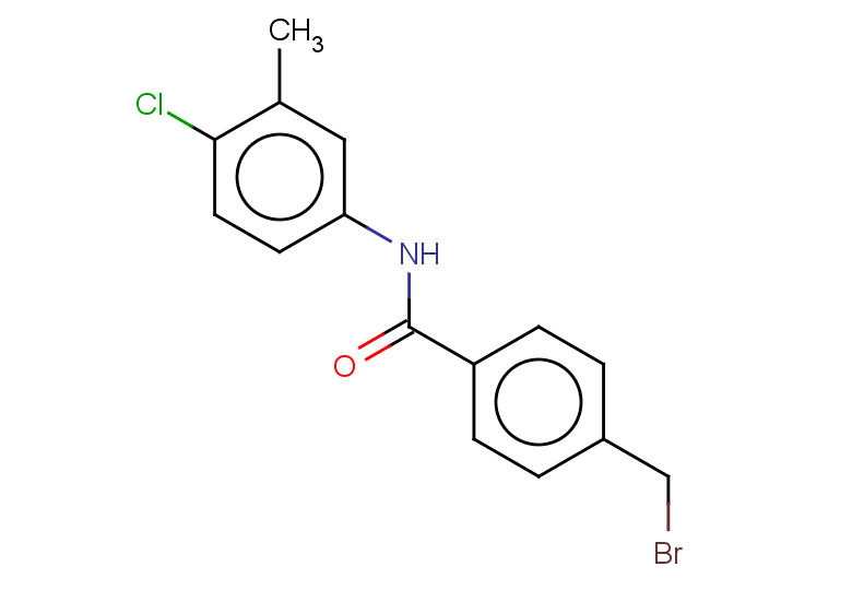4-(bromomethyl)-N-(4-chloro-3-methylphenyl)benzamide
