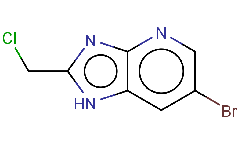 6-bromo-2-(chloromethyl)-1H-imidazo[4,5-b]pyridine