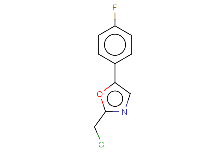 2-(chloromethyl)-5-(4-fluorophenyl)-1,3-oxazole
