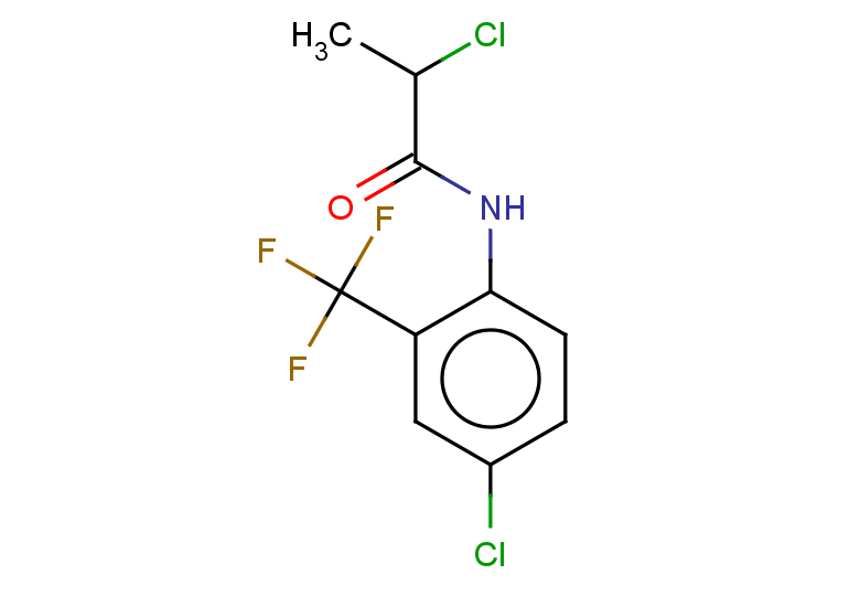 2-chloro-N-[4-chloro-2-(trifluoromethyl)phenyl]propanamide