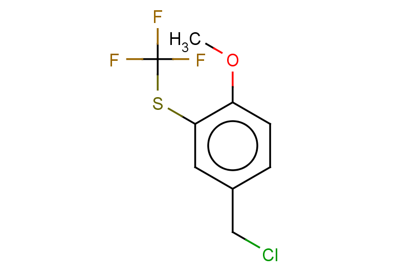 4-(chloromethyl)-1-methoxy-2-[(trifluoromethyl)sulfanyl]benzene