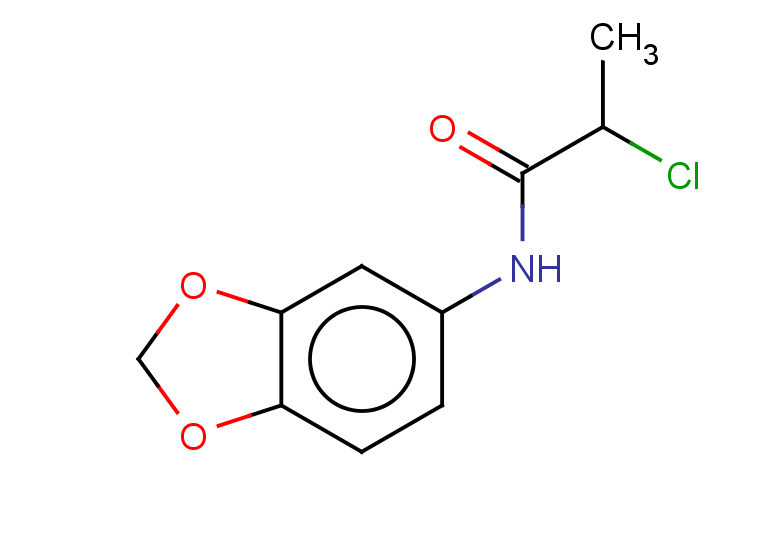 N-(1,3-dioxaindan-5-yl)-2-chloropropanamide