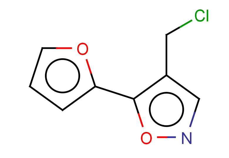 4-(chloromethyl)-5-(furan-2-yl)-1,2-oxazole