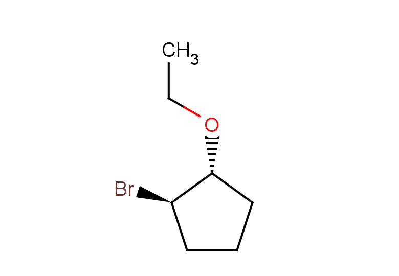 rac-(1R,2R)-1-bromo-2-ethoxycyclopentane, trans