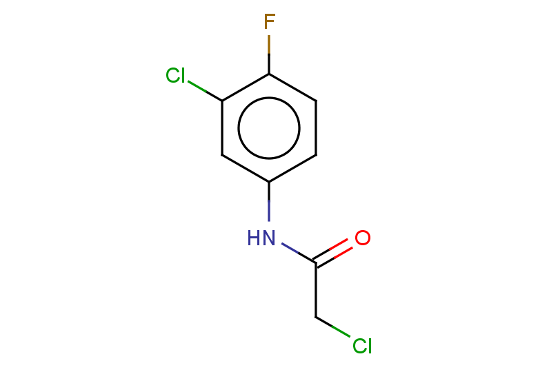 2-chloro-N-(3-chloro-4-fluorophenyl)acetamide
