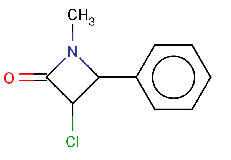 3-chloro-1-methyl-4-phenylazetidin-2-one
