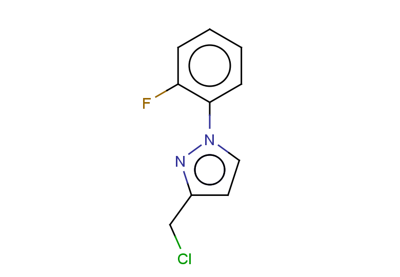 3-(chloromethyl)-1-(2-fluorophenyl)-1H-pyrazole