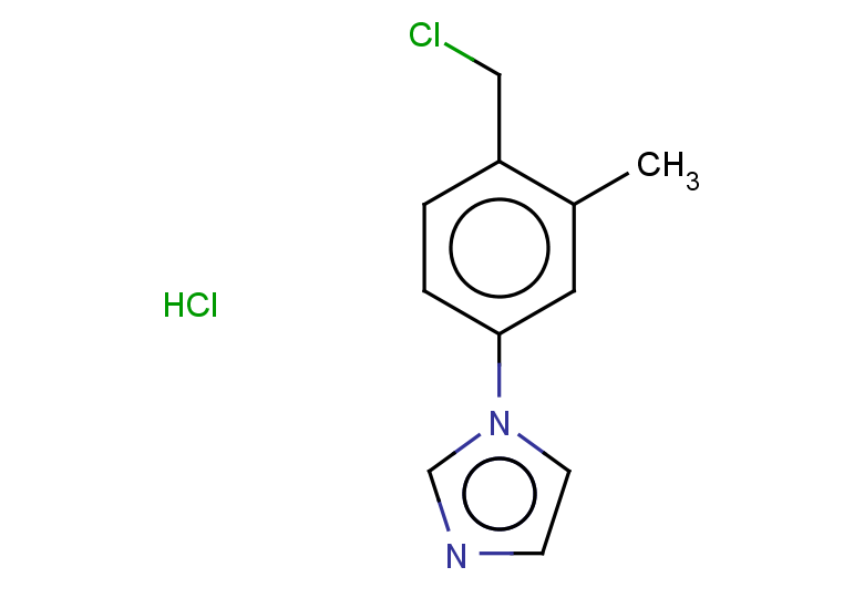 1-[4-(chloromethyl)-3-methylphenyl]-1H-imidazole hydrochloride