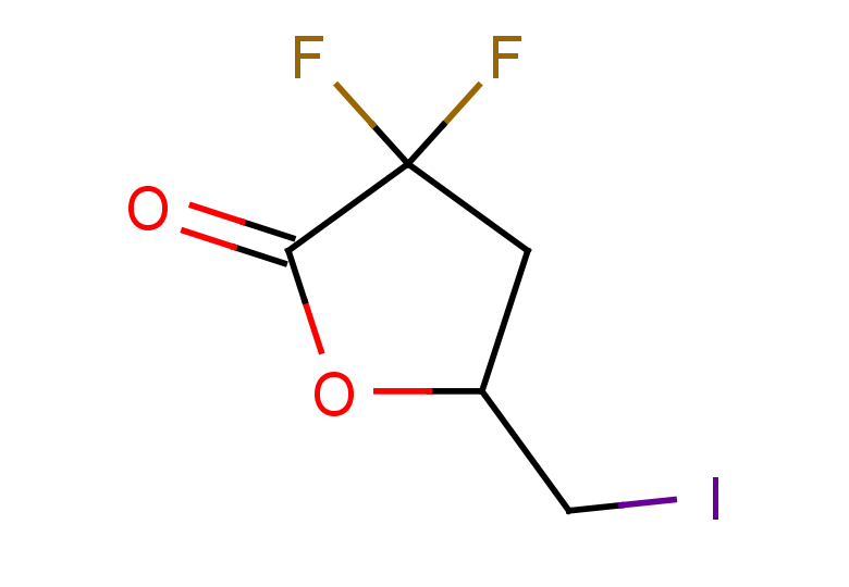 3,3-difluoro-5-(iodomethyl)oxolan-2-one