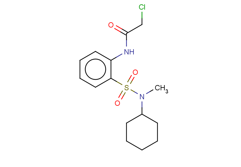 2-chloro-N-{2-[cyclohexyl(methyl)sulfamoyl]phenyl}acetamide