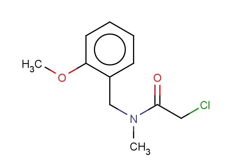 2-chloro-N-[(2-methoxyphenyl)methyl]-N-methylacetamide