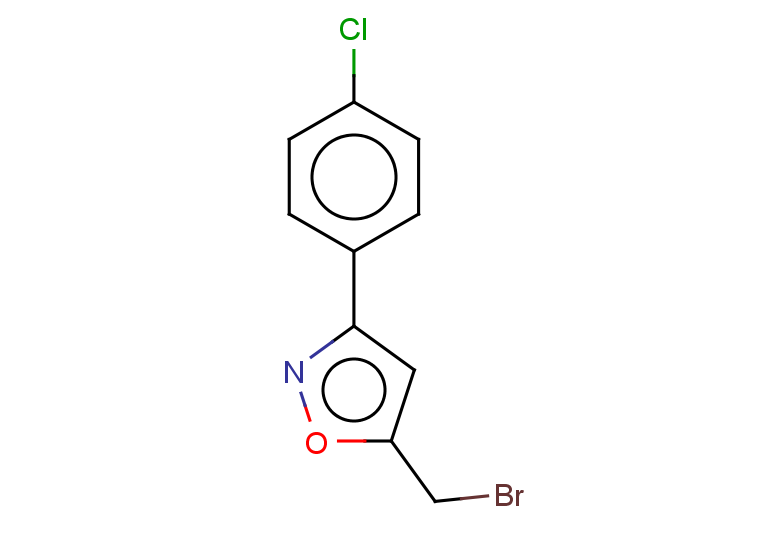 5-(bromomethyl)-3-(4-chlorophenyl)-1,2-oxazole