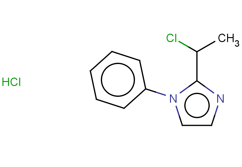 2-(1-chloroethyl)-1-phenyl-1H-imidazole hydrochloride