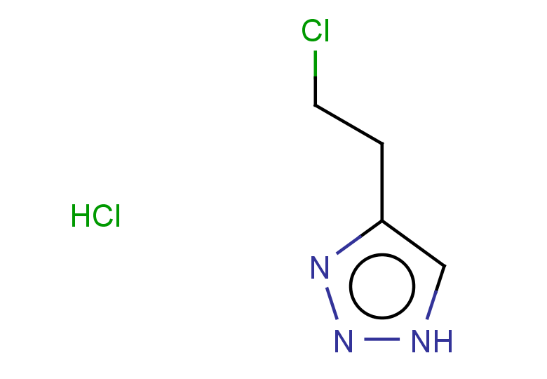 4-(2-chloroethyl)-1H-1,2,3-triazole hydrochloride