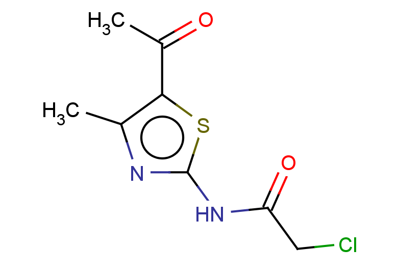 N-(5-acetyl-4-methyl-1,3-thiazol-2-yl)-2-chloroacetamide