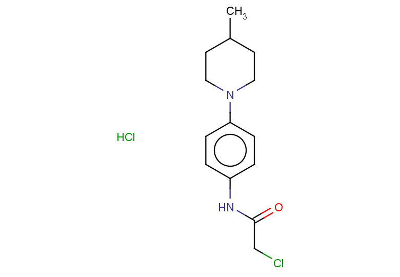 2-chloro-N-[4-(4-methylpiperidin-1-yl)phenyl]acetamide hydrochloride
