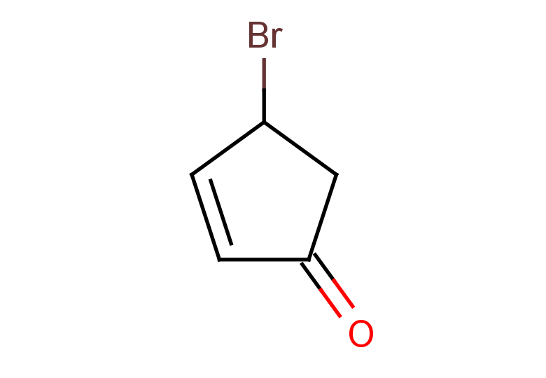 4-bromocyclopent-2-en-1-one