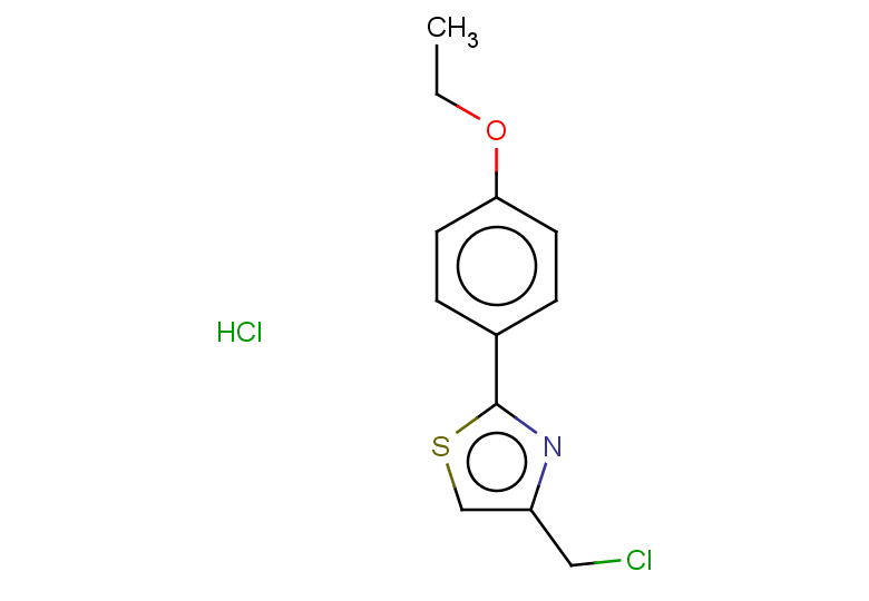 4-(chloromethyl)-2-(4-ethoxyphenyl)-1,3-thiazole hydrochloride