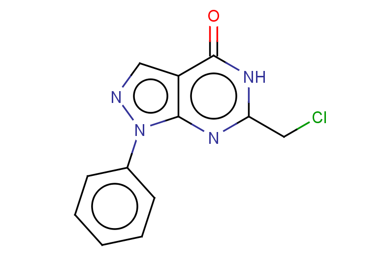 6-(chloromethyl)-1-phenyl-1H,4H,5H-pyrazolo[3,4-d]pyrimidin-4-one