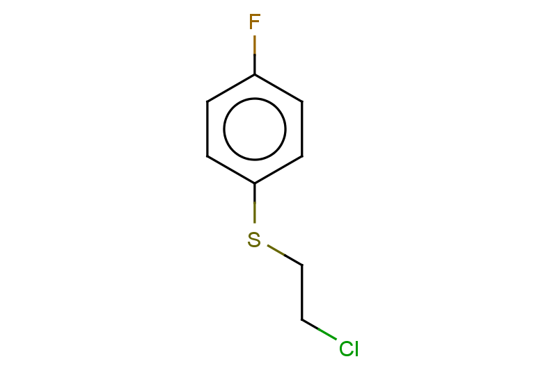 1-[(2-chloroethyl)sulfanyl]-4-fluorobenzene