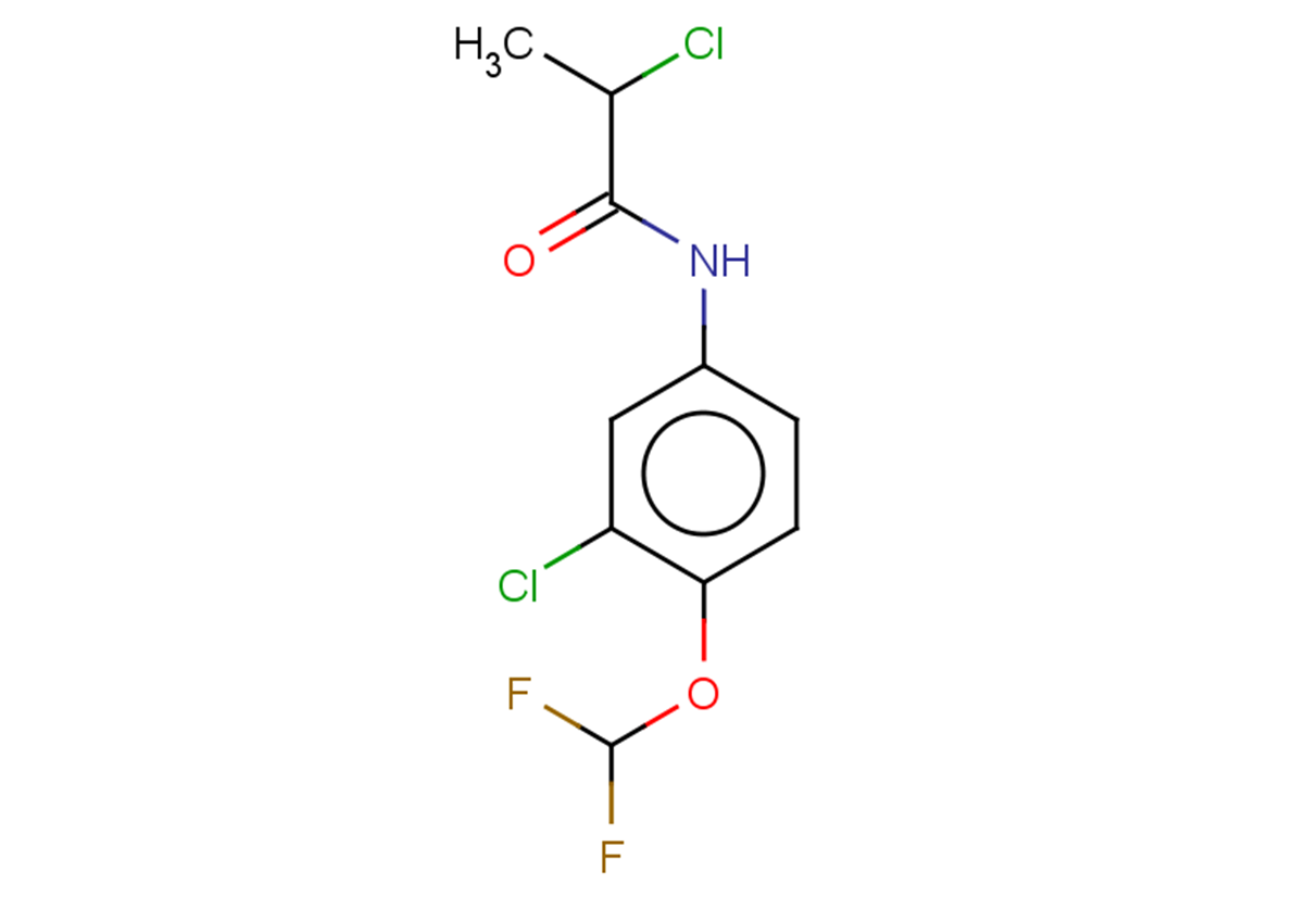 2-chloro-N-[3-chloro-4-(difluoromethoxy)phenyl]propanamide
