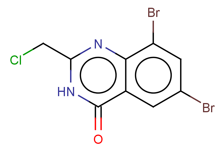 6,8-dibromo-2-(chloromethyl)-3,4-dihydroquinazolin-4-one