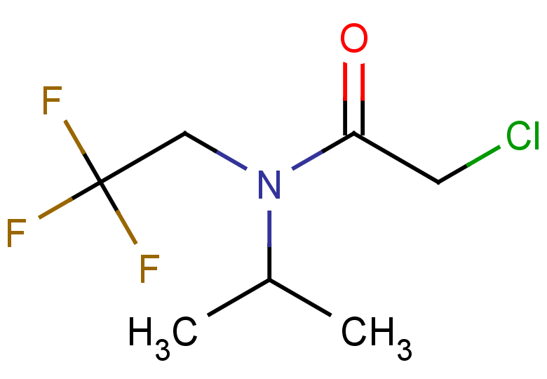 2-chloro-N-(propan-2-yl)-N-(2,2,2-trifluoroethyl)acetamide