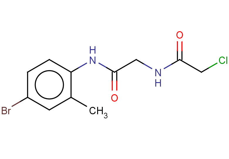 N-{[(4-bromo-2-methylphenyl)carbamoyl]methyl}-2-chloroacetamide