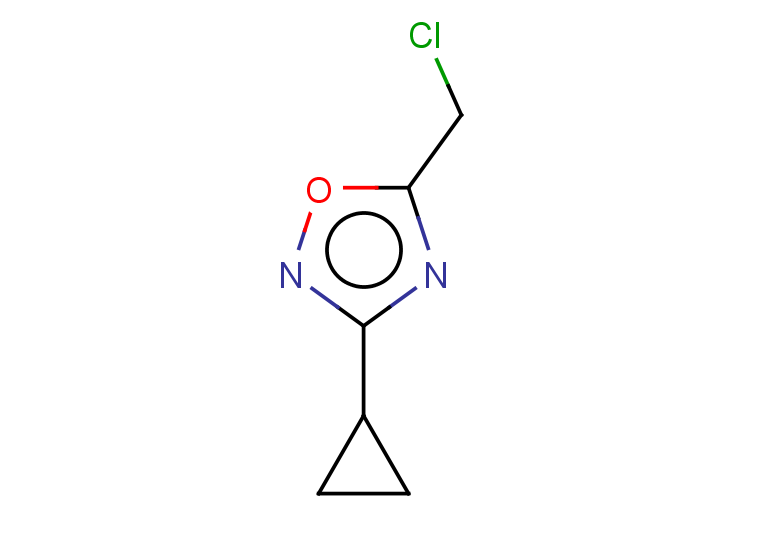 5-(chloromethyl)-3-cyclopropyl-1,2,4-oxadiazole