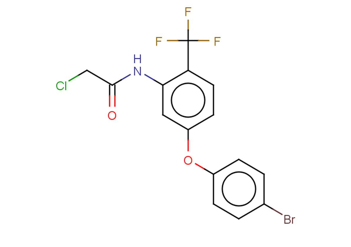N-[5-(4-bromophenoxy)-2-(trifluoromethyl)phenyl]-2-chloroacetamide