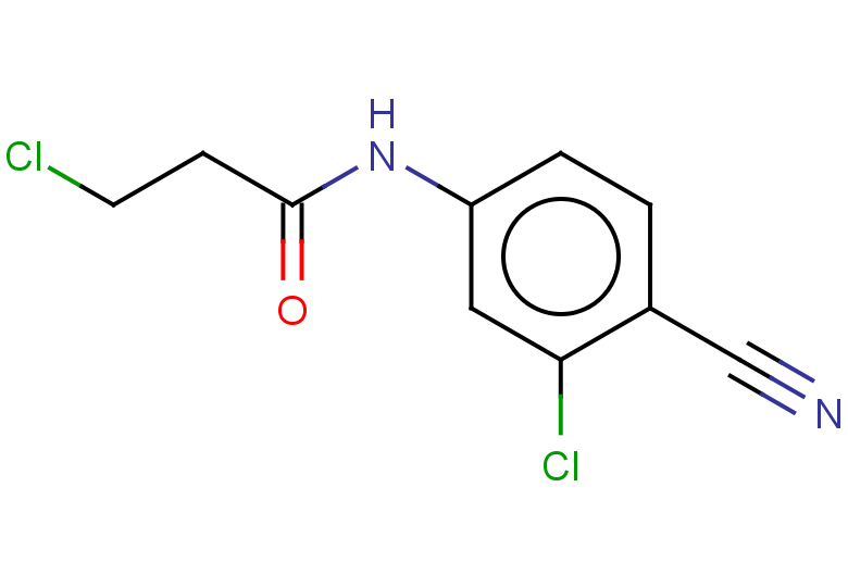 3-chloro-N-(3-chloro-4-cyanophenyl)propanamide