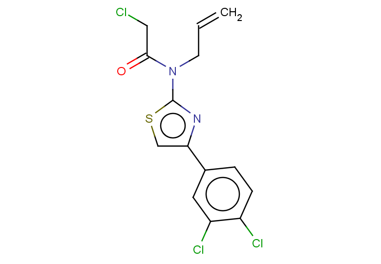 2-chloro-N-[4-(3,4-dichlorophenyl)-1,3-thiazol-2-yl]-N-(prop-2-en-1-yl)acetamide