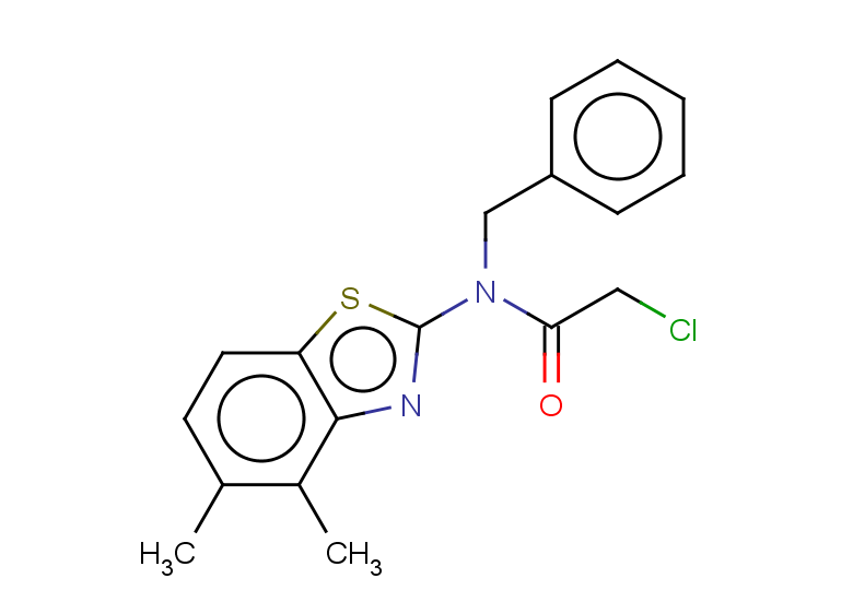 N-benzyl-2-chloro-N-(4,5-dimethyl-1,3-benzothiazol-2-yl)acetamide