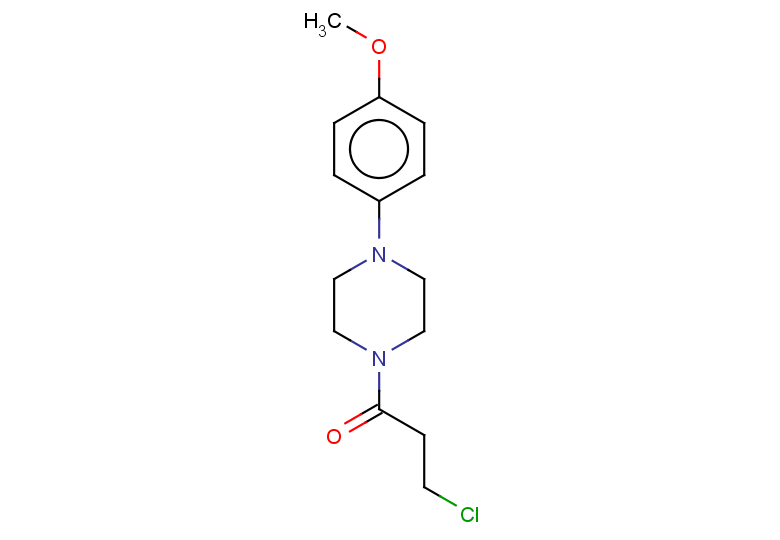 3-chloro-1-[4-(4-methoxyphenyl)piperazin-1-yl]propan-1-one