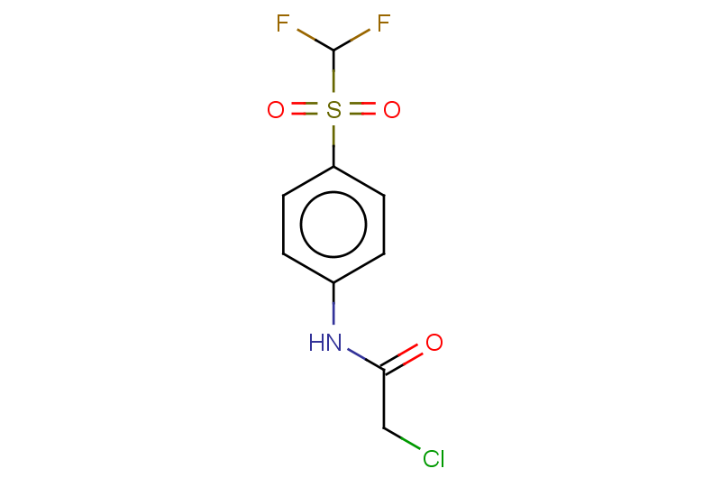 2-chloro-N-(4-difluoromethanesulfonylphenyl)acetamide