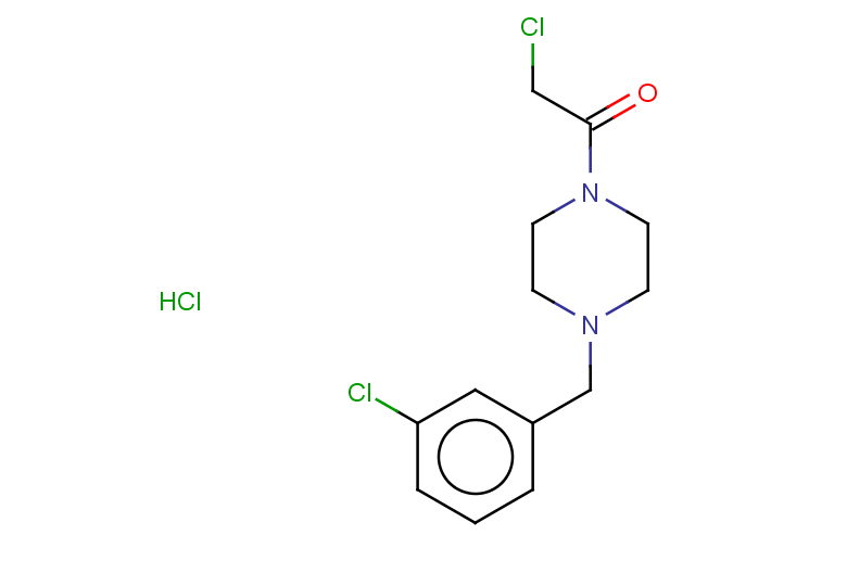 2-chloro-1-{4-[(3-chlorophenyl)methyl]piperazin-1-yl}ethan-1-one hydrochloride