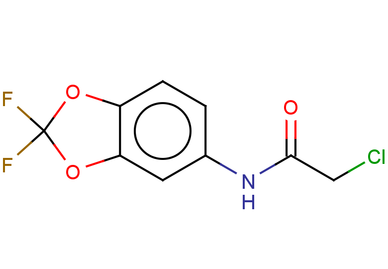 2-chloro-N-(2,2-difluoro-1,3-dioxaindan-5-yl)acetamide