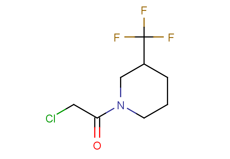 2-chloro-1-[3-(trifluoromethyl)piperidin-1-yl]ethan-1-one