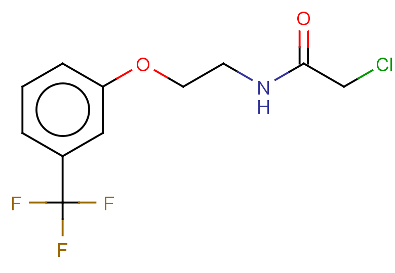 2-chloro-N-{2-[3-(trifluoromethyl)phenoxy]ethyl}acetamide