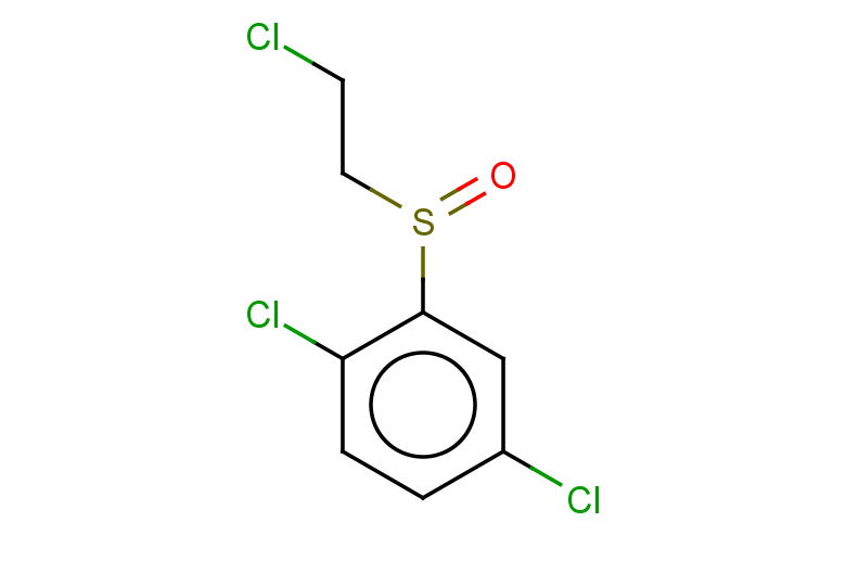 1,4-dichloro-2-(2-chloroethanesulfinyl)benzene