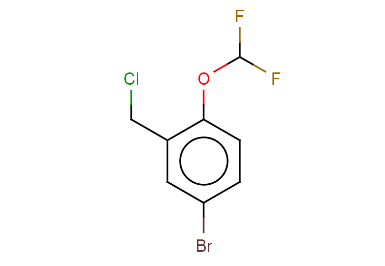 4-bromo-2-(chloromethyl)-1-(difluoromethoxy)benzene