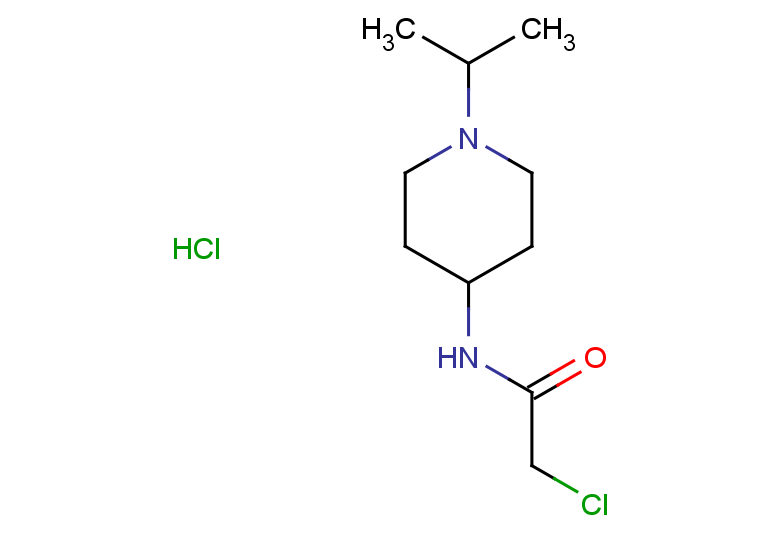 2-chloro-N-[1-(propan-2-yl)piperidin-4-yl]acetamide hydrochloride