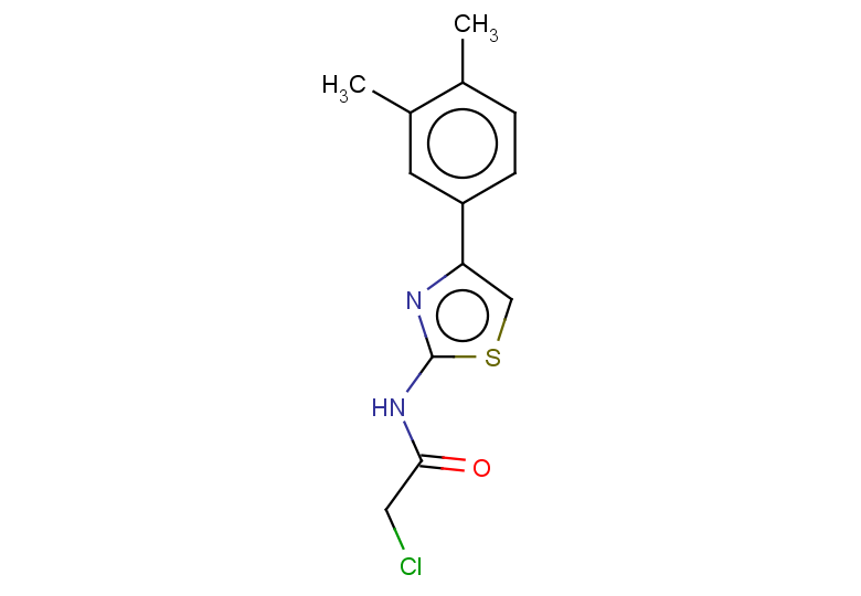 2-chloro-N-[4-(3,4-dimethylphenyl)-1,3-thiazol-2-yl]acetamide