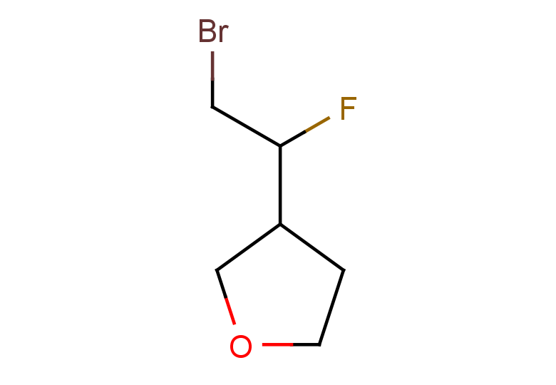 3-(2-bromo-1-fluoroethyl)oxolane
