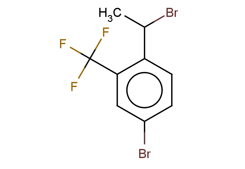4-bromo-1-(1-bromoethyl)-2-(trifluoromethyl)benzene